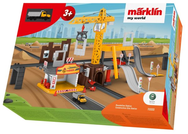 m&auml;rklin 72222 my world Set Baustellen Station Bausatz Spur H0