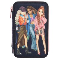 DEPESCHE 12560 TOPModel 3-Fach Federtasche CITY GIRLS
