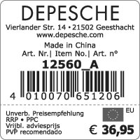 DEPESCHE 12560 TOPModel 3-Fach Federtasche CITY GIRLS