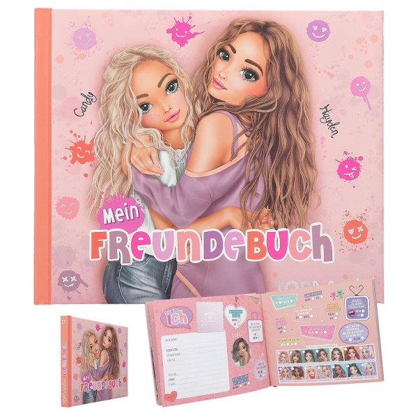 DEPESCHE 12399 TOPModel Freundebuch Motiv 1 HAPPY TOGETHER