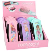 DEPESCHE 12634 TOPModel Stab-Klapphaarb&uuml;rste mit Spiegel sortiert