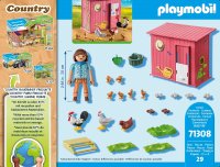 PLAYMOBIL Country 71308 Hühner mit Küken