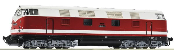 ROCO 70889 Diesellokomotive BR 118 652-7 mit DC-Sound DR Ep.IV Spur H0