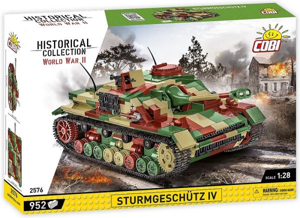 COBI Sturmgeschütz IV Sd.Kfz.167 2576 Militär-Baukasten 1:28