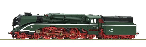 ROCO 36036 Dampflokomotive 02 0201-0 mit DC-Sound DR Ep.IV Spur TT