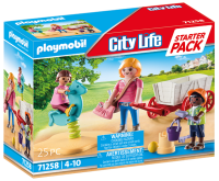 PLAYMOBIL City Life 71258 Starter Pack Erzieherin mit...