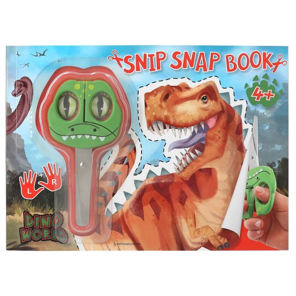 DEPESCHE 12133 Dino World Snip Snap Book
