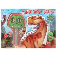 DEPESCHE 12133 Dino World Snip Snap Book