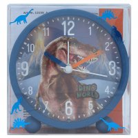 DEPESCHE 12155 Dino World Wecker blau