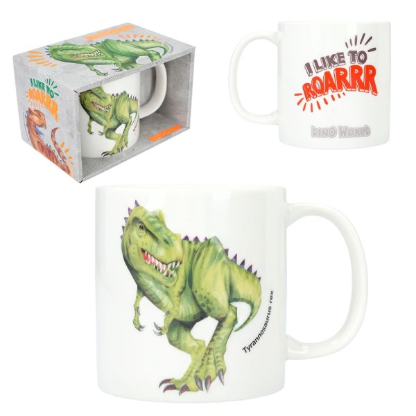 DEPESCHE Dino World Becher erhabener T-Rex 12375