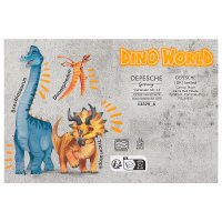 DEPESCHE 12375 Dino World Becher erhabener T-Rex