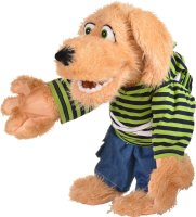 MATTHIES Living Puppets W563 Handpuppe Hund Bosse 65 cm Handspieltier