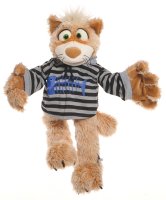 MATTHIES Living Puppets W564 Handpuppe Katze Wisky 63 cm Handspieltier