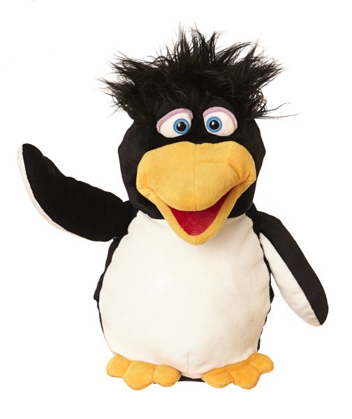 MATTHIES Living Puppets Handpuppe Erwin der Pinguin 34 cm Handspieltier W662