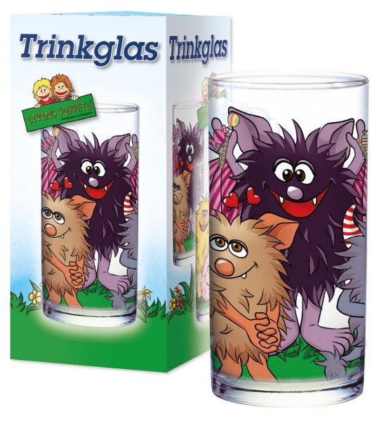 MATTHIES Living Puppets Trinkglas Monster 19624