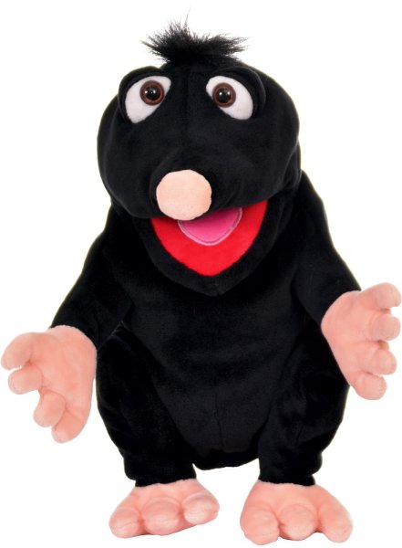 MATTHIES Living Puppets Handpuppe Schwups der Hügelkönig 31 cm Handspieltier W789