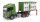 BRUDER 03548 Scania Super 560R Tiertransport-LKW mit 1 Rind Profi-Serie bworld 1:16