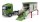 BRUDER 03548 Scania Super 560R Tiertransport-LKW mit 1 Rind Profi-Serie bworld 1:16