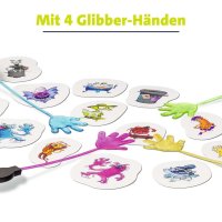 RAVENSBURGER 21353 Kinderspiel Monsterstarker Glibber-Klatsch