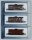 TILLIG Set mit 3 Selbstentladewagen Oot mit Kohleladung der DR Ep.III 01078 Spur TT