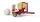 BRUDER 02122 Ballenwickler mit ockerbraunem und weissen Rundballen Profi-Serie bworld 1:16