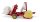 BRUDER 02122 Ballenwickler mit ockerbraunem und weissen Rundballen Profi-Serie bworld 1:16