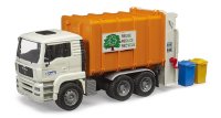 BRUDER 02772 MAN TGA Müll LKW Hecklader Profi-Serie bworld 1:16