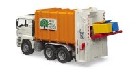 BRUDER 02772 MAN TGA M&uuml;ll LKW Hecklader Profi-Serie bworld 1:16