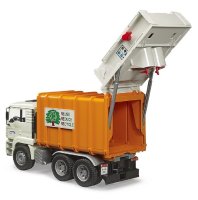 BRUDER 02772 MAN TGA M&uuml;ll LKW Hecklader Profi-Serie bworld 1:16