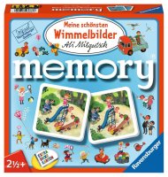 RAVENSBURGER 81297 memory® Meine schönsten Wimmelbilder Merkspiel ab 2 ½ Jahren