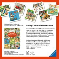 RAVENSBURGER 81297 memory® Meine schönsten Wimmelbilder Merkspiel ab 2 ½ Jahren
