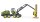 BRUDER 02135 John Deere 1270G Harvester mit 1 Baumstamm Profi-Serie bworld 1:16