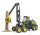 BRUDER 02135 John Deere 1270G Harvester mit 1 Baumstamm Profi-Serie bworld 1:16