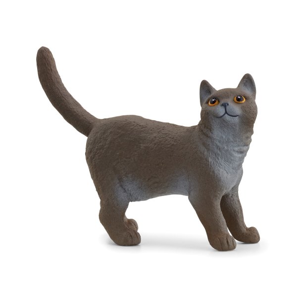 SCHLEICH Farm World 13973 Britische Kurzhaar Katze