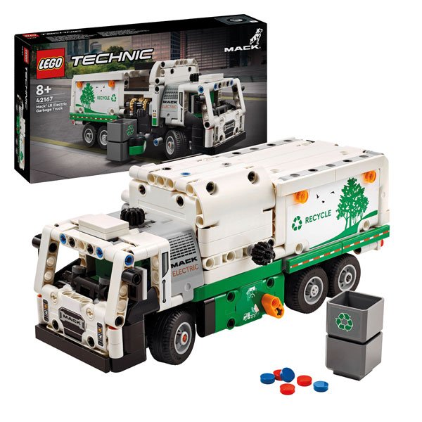 LEGO Technic™ 42167 Mack® LR Electric Müllwagen