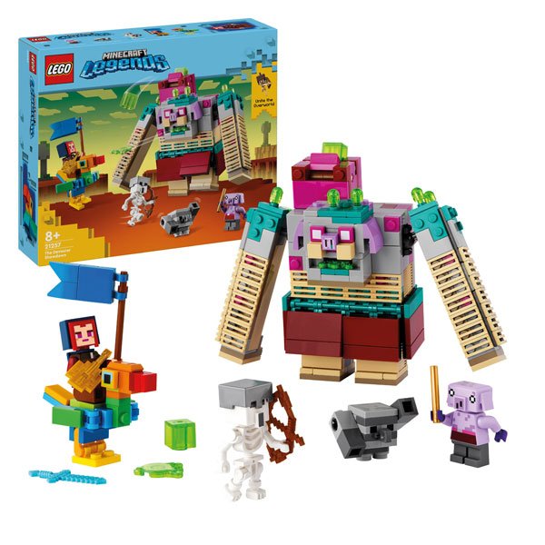 LEGO Minecraft 21257 Showdown mit dem Verschlinger