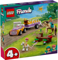 LEGO Friends 42634 Pferde- und Pony-Anhänger