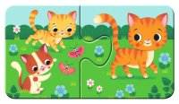 RAVENSBURGER 03123 Kinderpuzzle Tiere und ihre Kinder