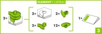 RAVENSBURGER 22424 GraviTrax Element Spiral