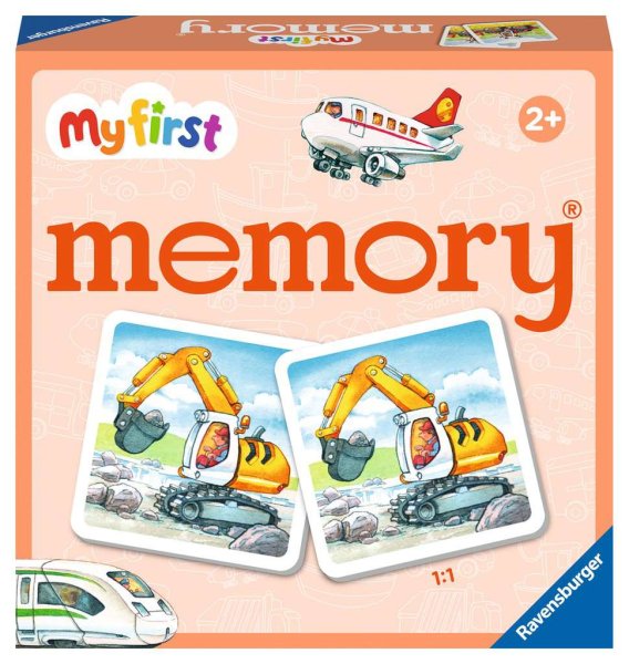 RAVENSBURGER My first memory® Fahrzeuge 20878