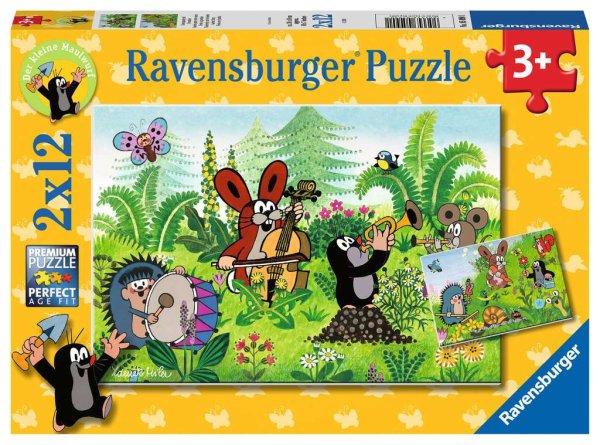 RAVENSBURGER 05090 Kinderpuzzle Gartenparty mit Freunden