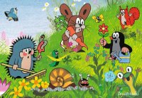 RAVENSBURGER 05090 Kinderpuzzle Gartenparty mit Freunden