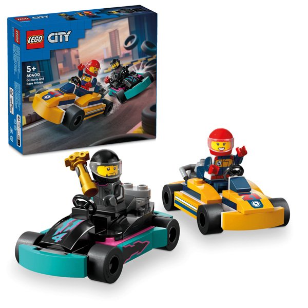 LEGO City Go-Karts mit Rennfahrern 60400