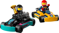 LEGO City 60400 Go-Karts mit Rennfahrern