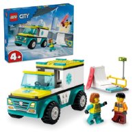 LEGO City 60403 Rettungswagen und Snowboarder