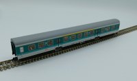 TILLIG Reisezugwagen 1./2. Klasse Bauart Halberstadt der DB AG Ep.V 12600 Spur TT