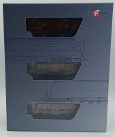 TILLIG Güterwagenset der DR, bestehend aus drei offenen Güterwagen Ep.IV 01077 Spur TT