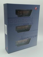 TILLIG Güterwagenset der DR, bestehend aus drei offenen Güterwagen Ep.IV 01077 Spur TT