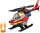 LEGO City 60411 Feuerwehrhubschrauber