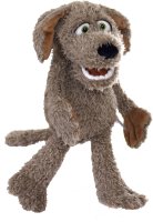 MATTHIES Living Puppets Handpuppe Locke der kleine Hund 45 cm Handspieltier W799